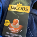 Отзыв о Капсулы Jacobs Espresso Classico 7: Вся линейка кофе Якобс для капсульной кофемашины мне очень нравится.