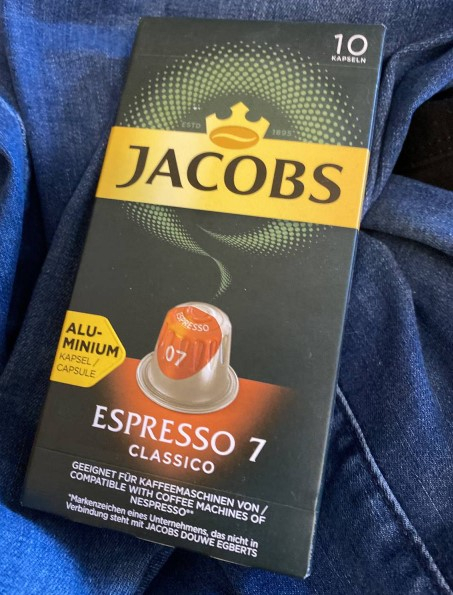 Капсулы Jacobs Espresso Classico 7 - Вся линейка кофе Якобс для капсульной кофемашины мне очень нравится.